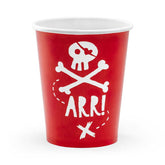 Pirate Cups 6pk - The Party Room