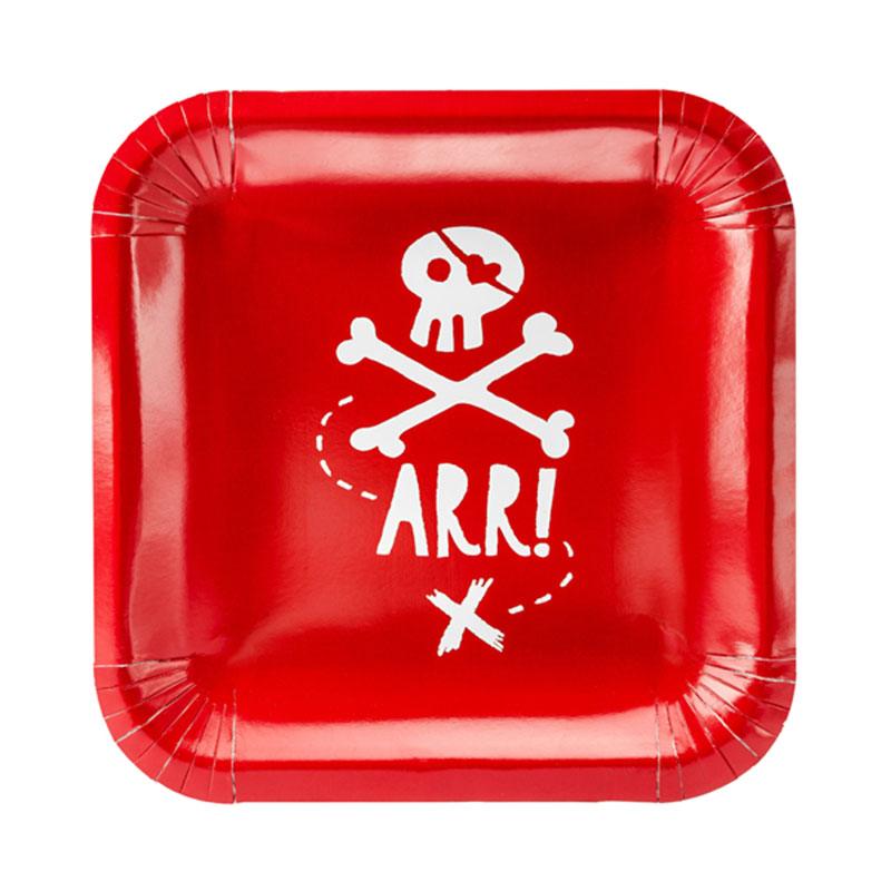 Pirate Plates 6pk - The Party Room