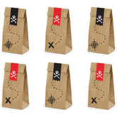 Pirate Treat Bags 6pk - The Party Room