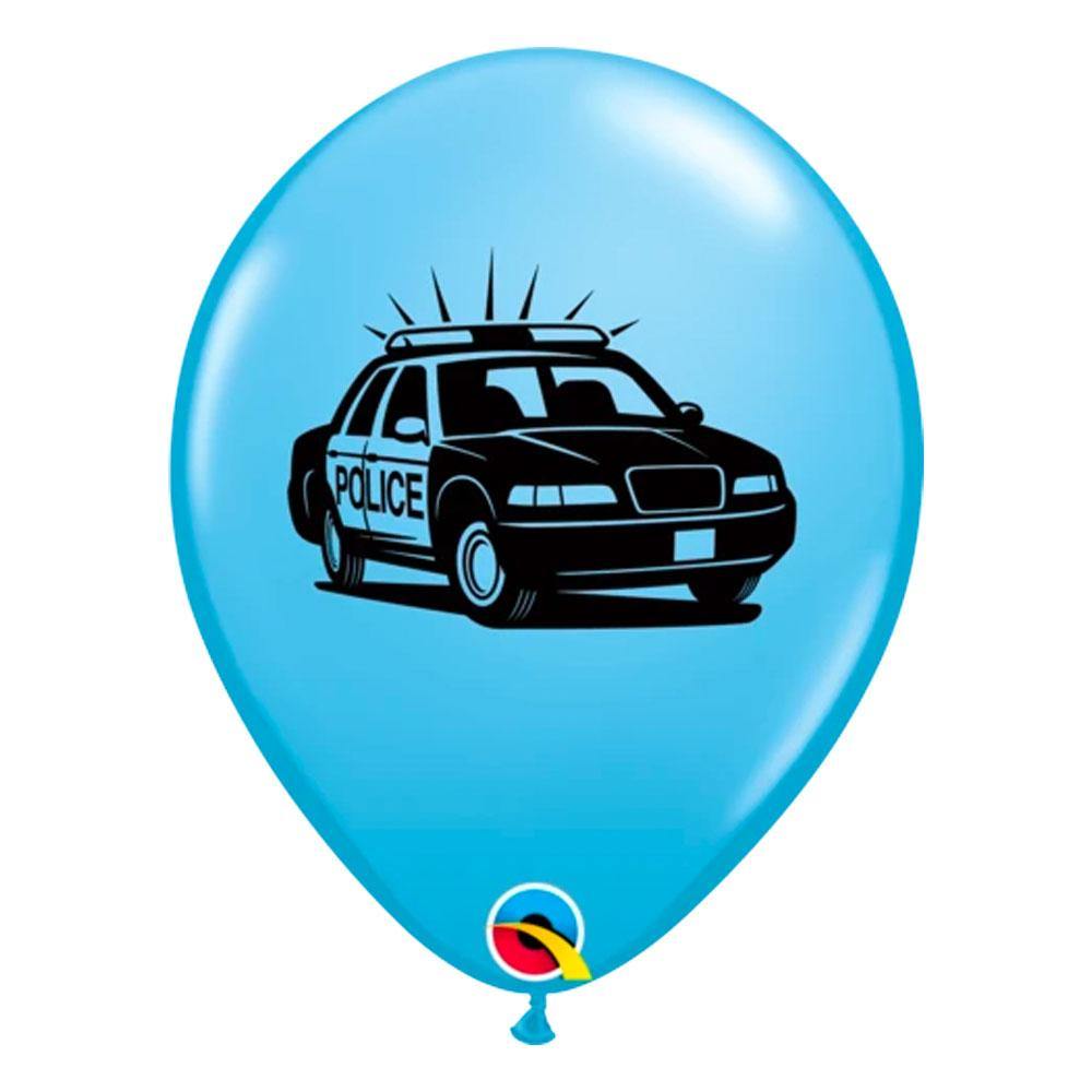 Police Car Balloons - The Party Room