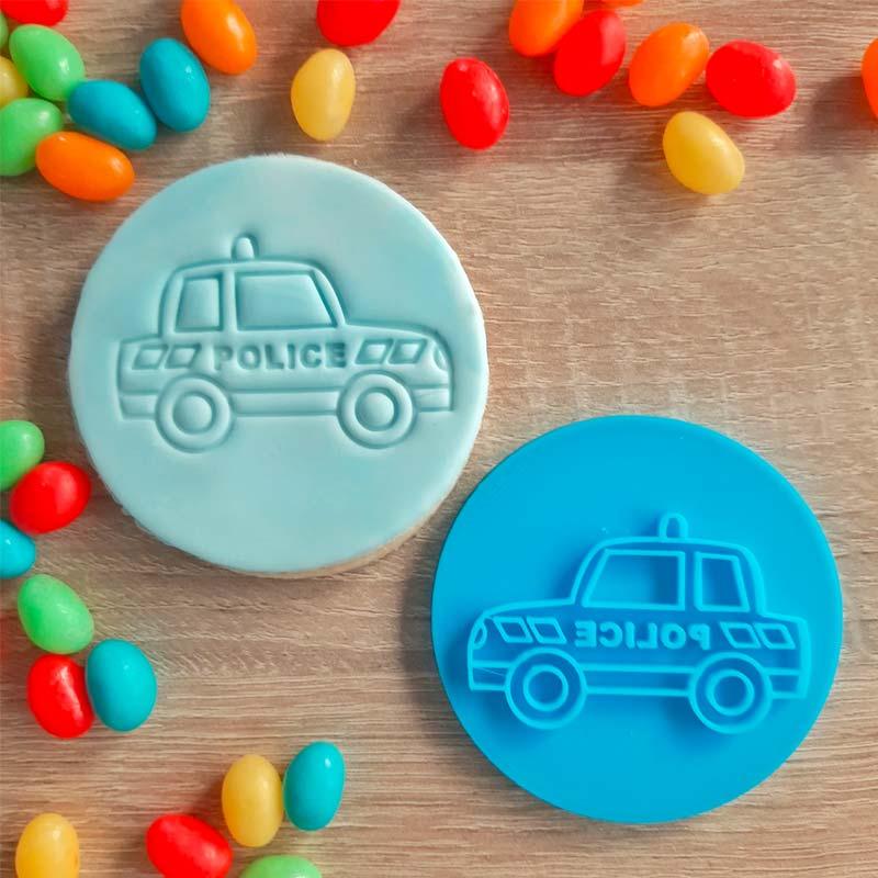 Police Fondant Stamp - The Party Room