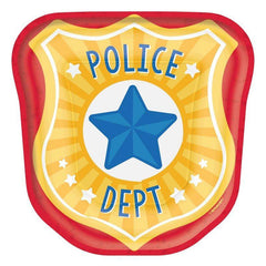 Police Badge Plates - The Party Room