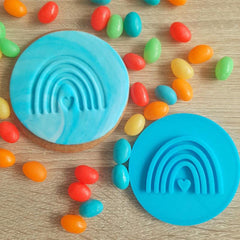 Rainbow Fondant Stamp - The Party Room
