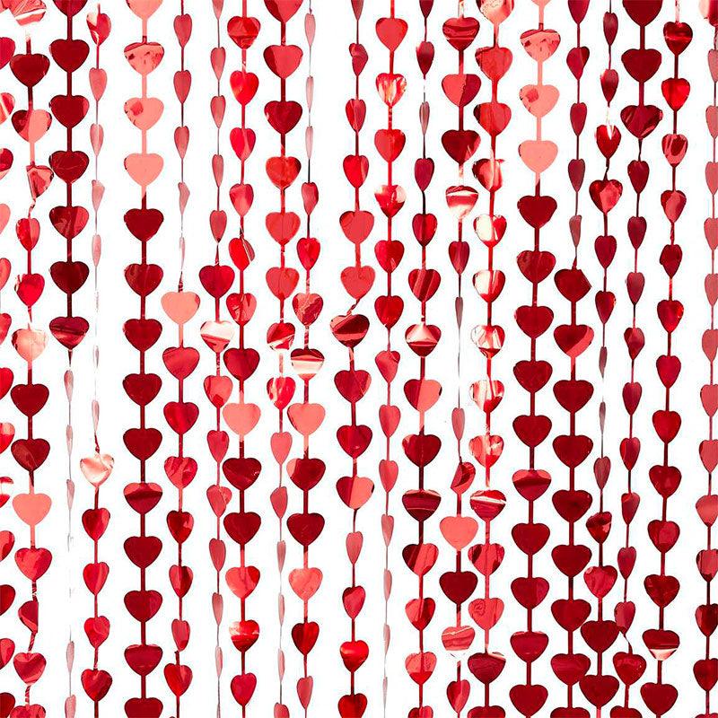 Heart Shaped Party Backdrop - The Party Room