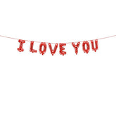 Red I Love You Foil Balloons - The Party Room
