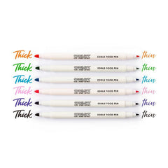 SPRINKS Pastel Colour Edible Food Pen Set (6 Pack) - The Party Room