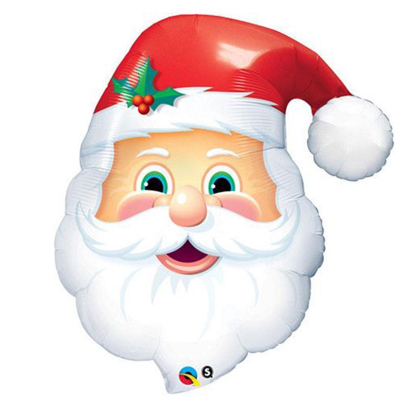 Jumbo Jolly St Nick Foil Balloon - The Party Room