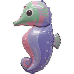 Seahorse Foil Balloon - The Party Room