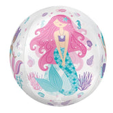 Shimmering Mermaid Orbz Balloon - The Party Room