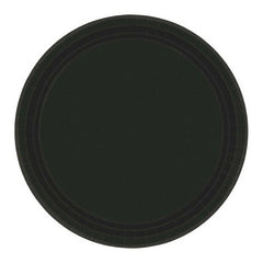 Black Plates (20 Pack) - The Party Room