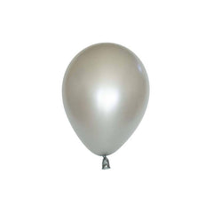 Small Pearl Silver Balloons - The Party Room
