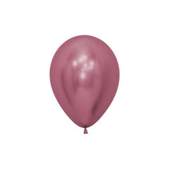 Small Metallic Pink Balloons - The Party Room