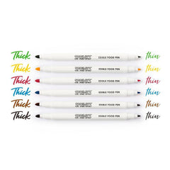 SPRINKS Primary Colour Edible Food Pen Set (6 Pack) - The Party Room