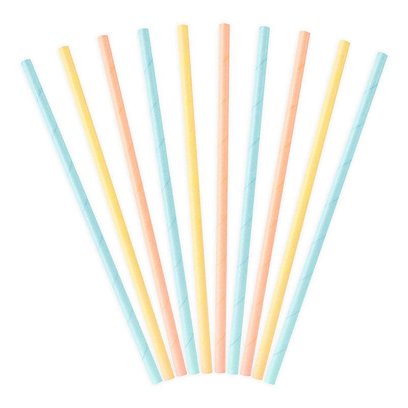 Summer Time Straws 10pk - The Party Room