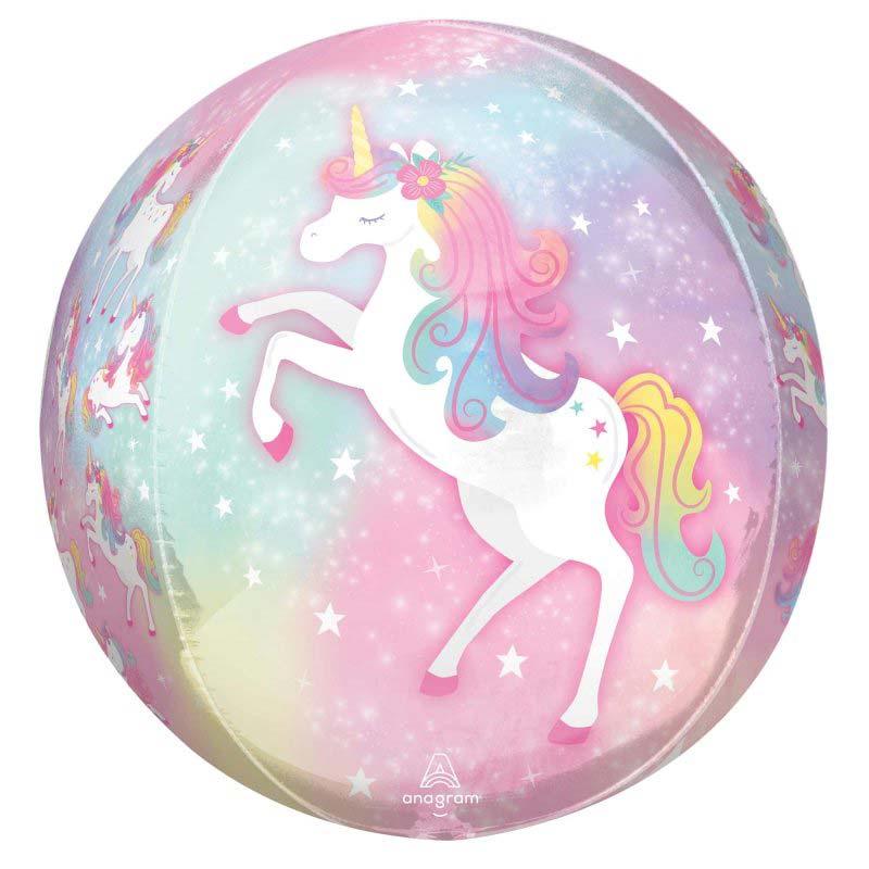 Enchanted Unicorn Orbz Balloon - The Party Room