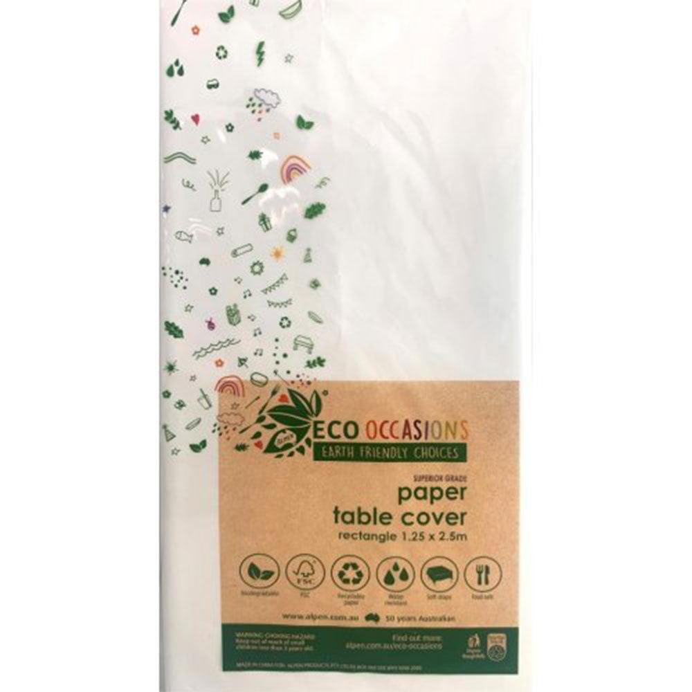 White Paper Tablecover - The Party Room