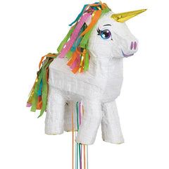 White Unicorn Pinata - The Party Room