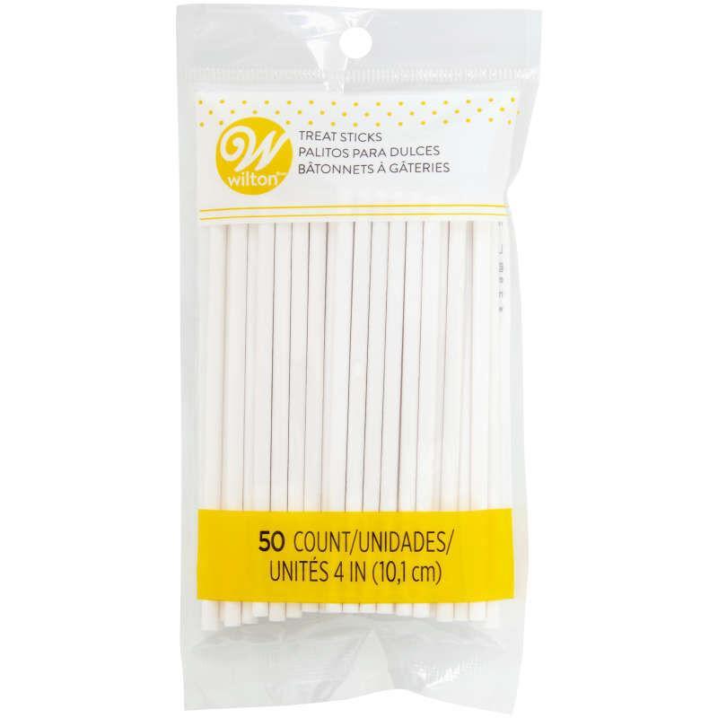 Wilton 4" Lollipop Sticks (50 Pack) - The Party Room