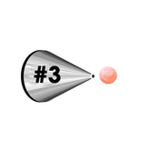 Wilton #3 Round Piping Tip - The Party Room