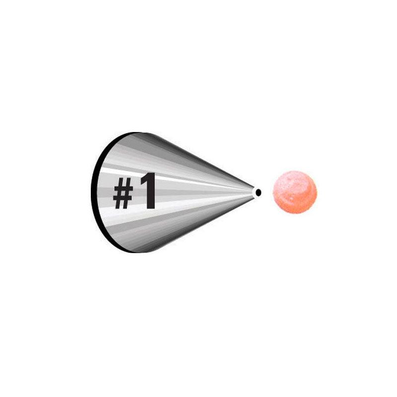 Wilton #1 Round Piping Tip - The Party Room