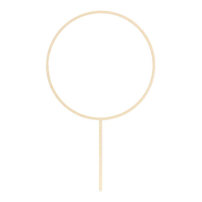 Wooden Hoop Cake Topper - The Party Room