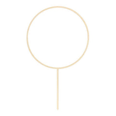 Wooden Hoop Cake Topper - The Party Room
