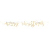 Wooder Merry Christmas Banner - The Party Room