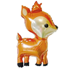 Jumbo Woodland Deer Foil Balloon - The Party Room