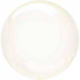 Yellow Crystal Clearz Balloons - The Party Room