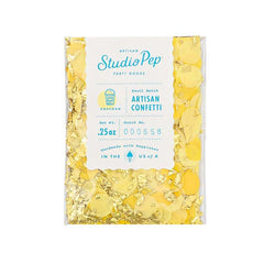 Popcorn Yellow Confetti - The Party Room