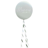 Mummy To Be Baby Shower Balloon with Botanical Tail - The Party Room