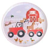 Farm Animal Plates 8pk - The Party Room