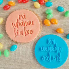 Rā Whānau Fondant Stamp - The Party Room