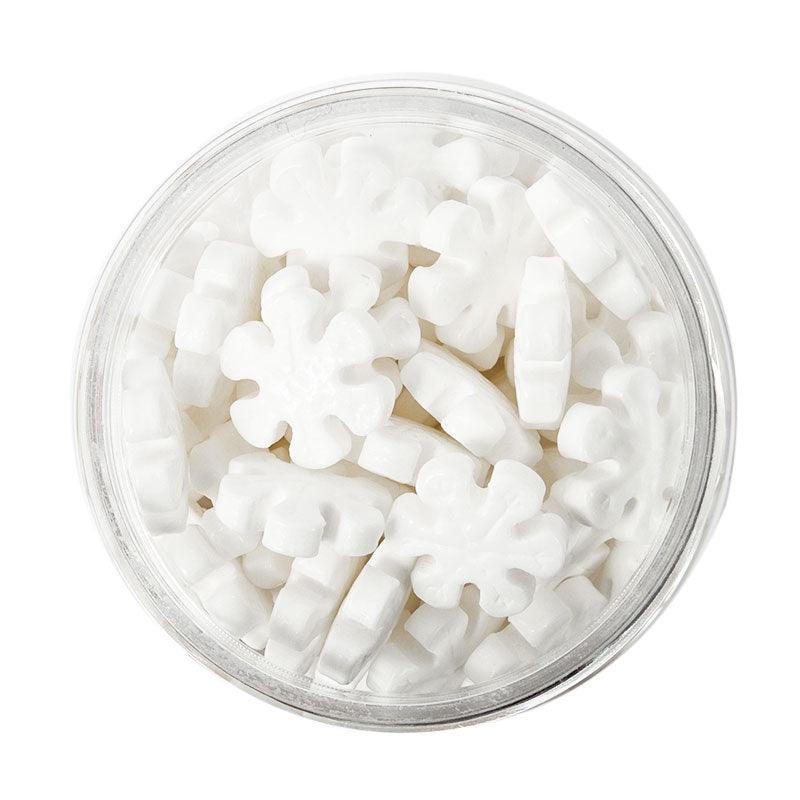White Snowflake Sprinkles - The Party Room