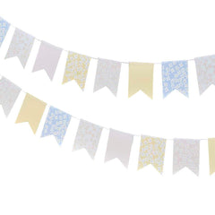 Spring Floral Flag Party Bunting - The Party Room
