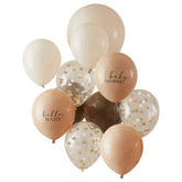 Neutral Baby Shower Balloon Bundle 11pk - The Party Room
