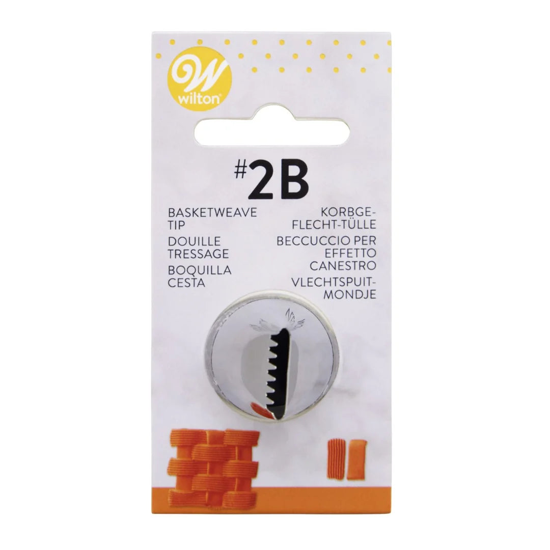 Wilton #2B Large Basketweave Tip