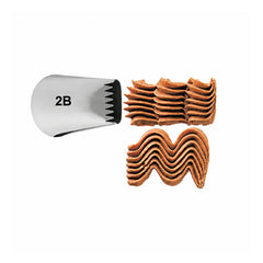 Wilton #2B Large Basketweave Tip