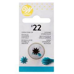 Wilton #22 Open Star Tip