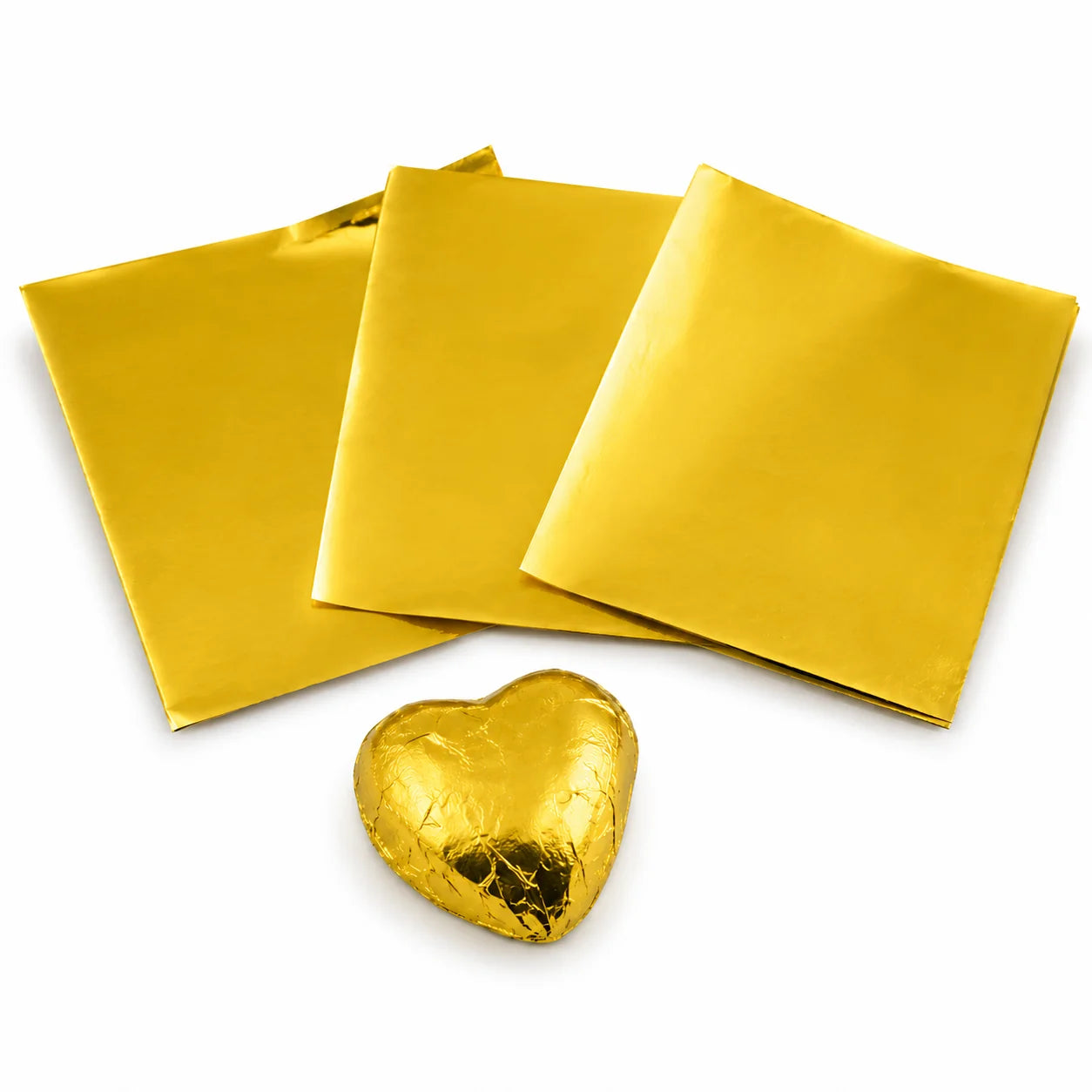 Gold Foil Wrappers 50pk