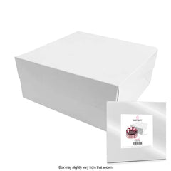 Large Cake Box 11x11x6in (28cm x 28cm x 15cm high)