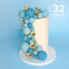 Bold In Blue Cake Ball Toppers 32pk