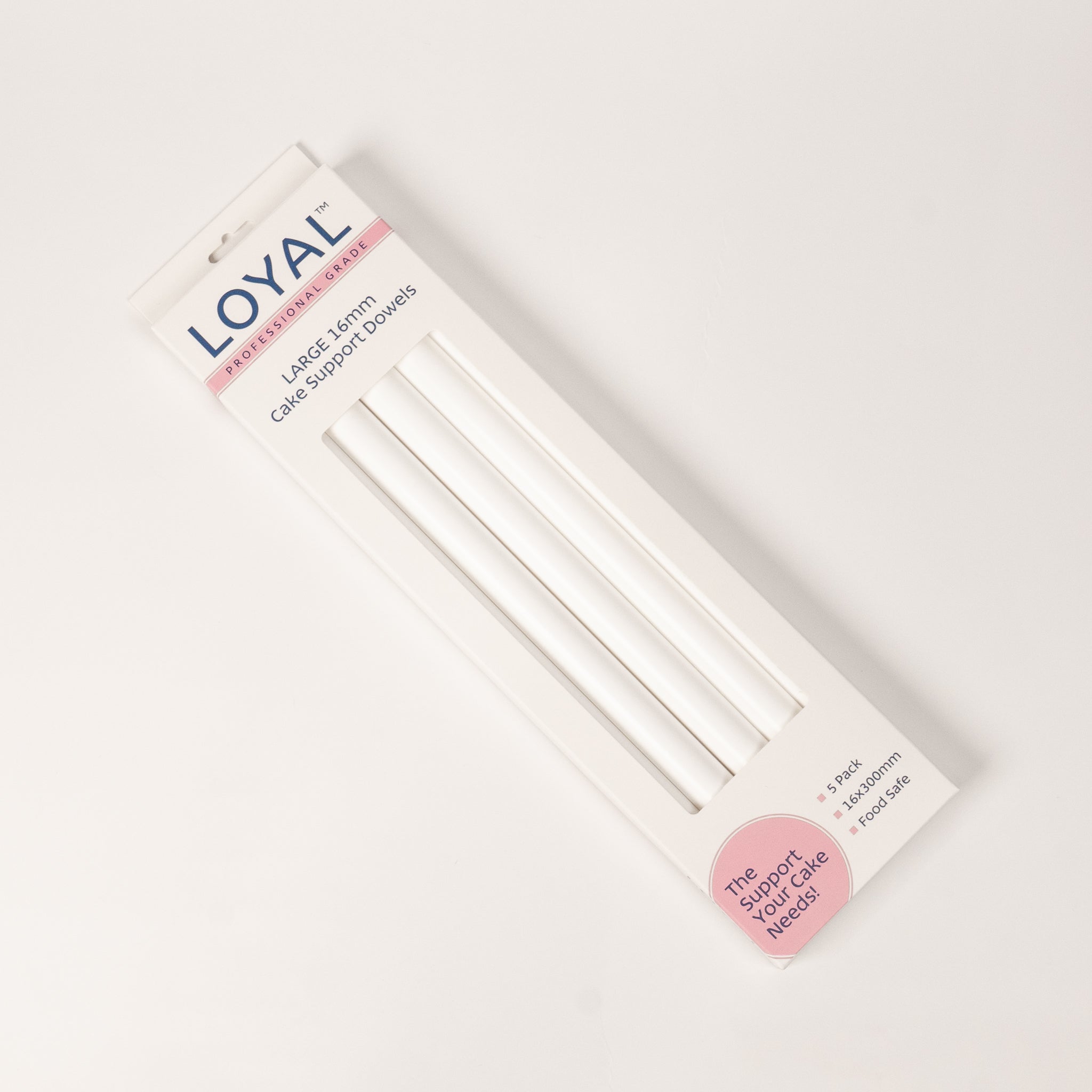 LOYAL Large Heavy Duty Cake Dowels 5pk