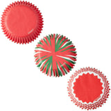 Holiday Swirl Cupcake Wrappers