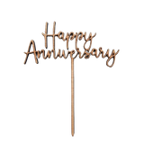 Happy Anniversary Cake Topper