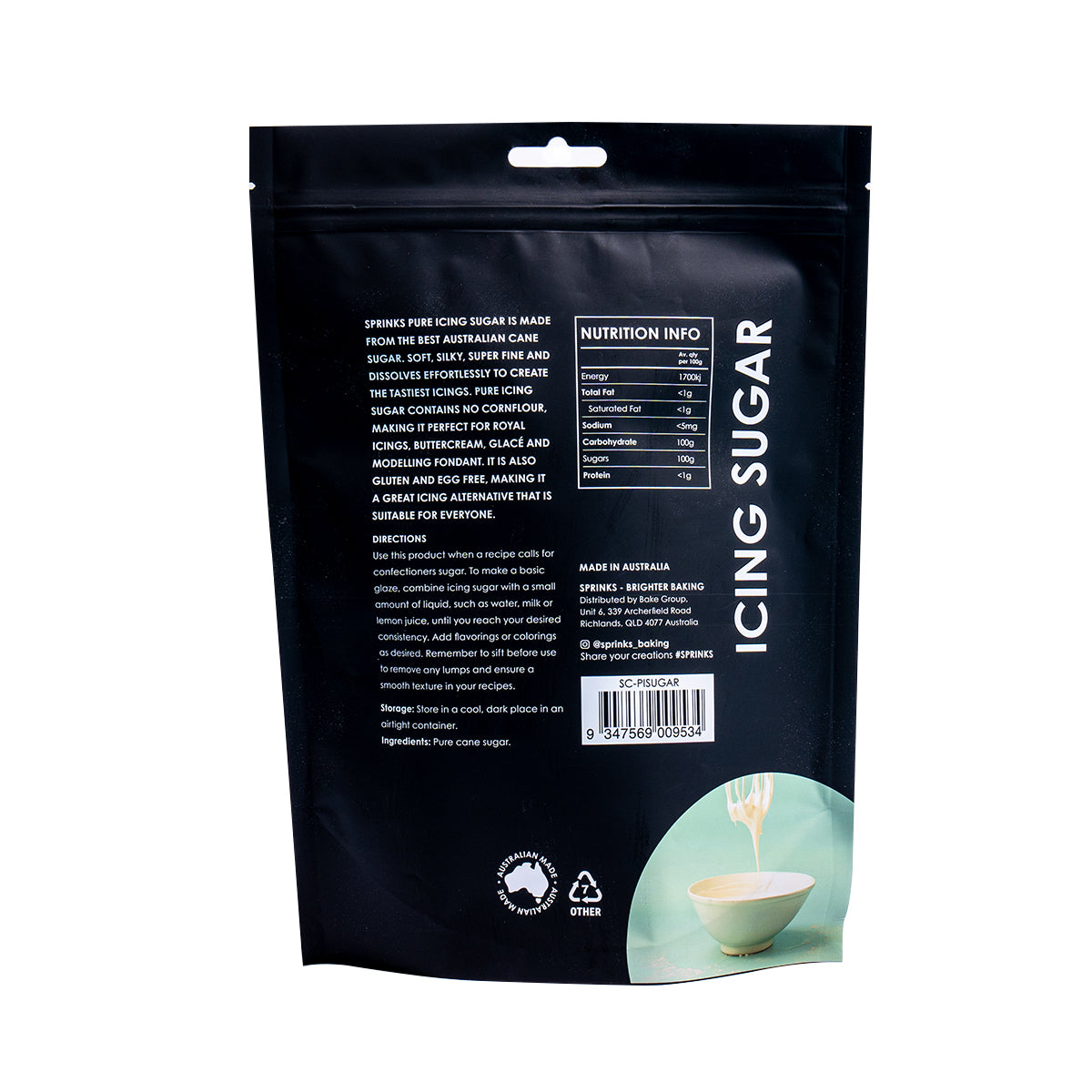 Pure Icing Sugar 500g