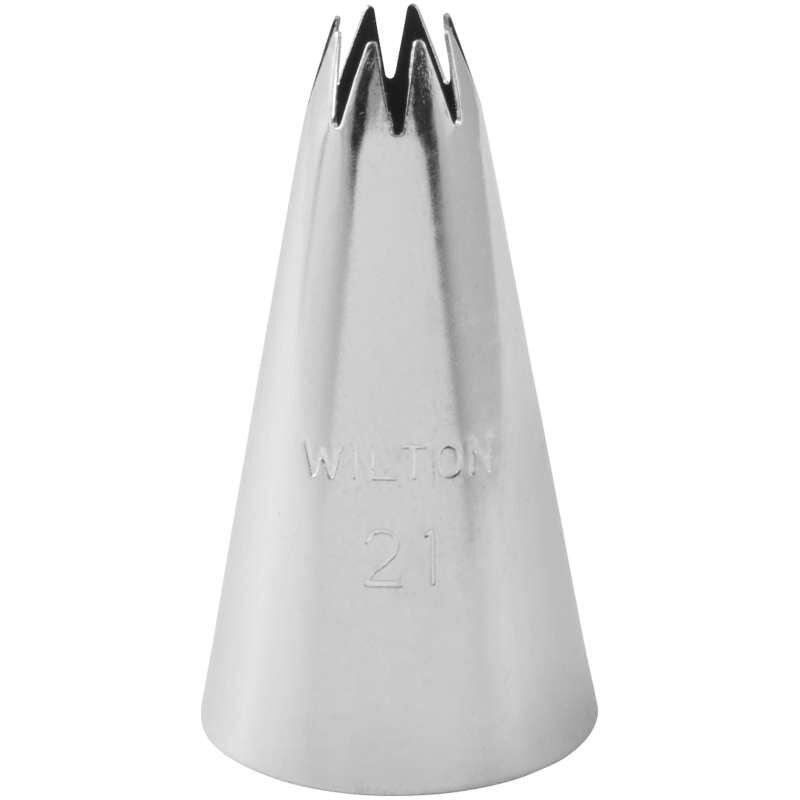 Wilton #21 Open Star Piping Tip