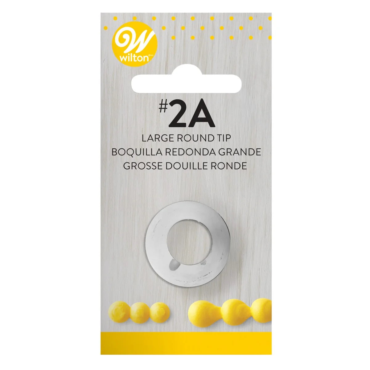 Wilton #2A Large Round Tip