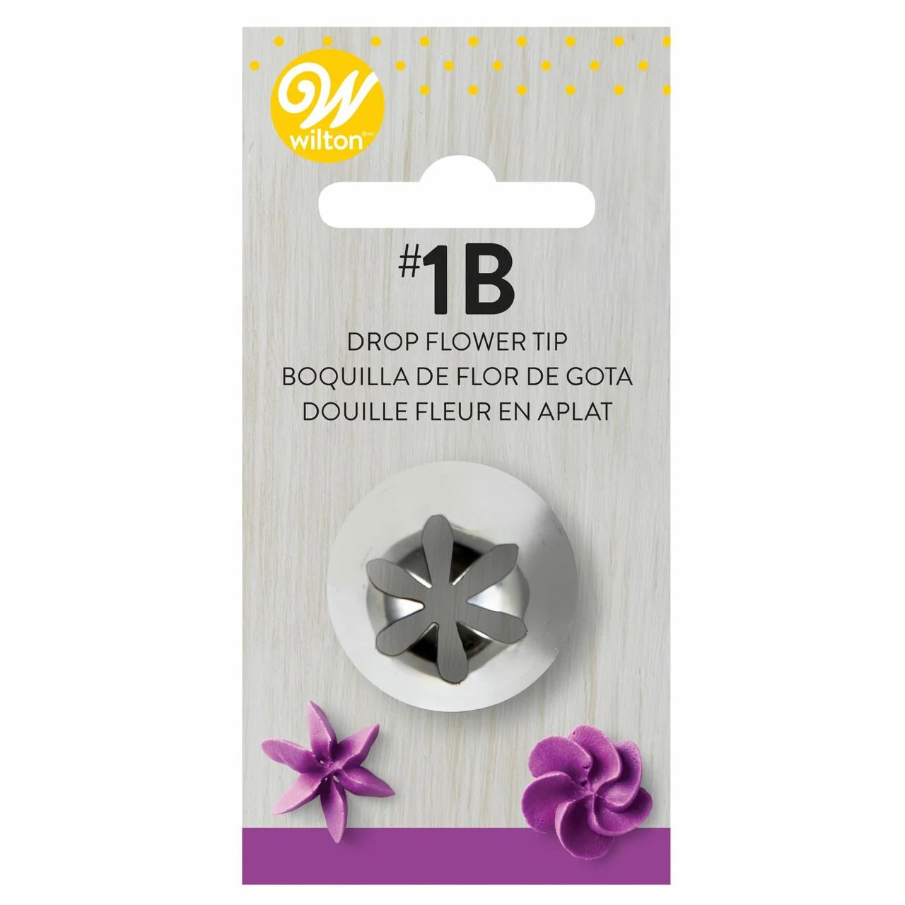 Wilton #1B Large Drop Flower Tip