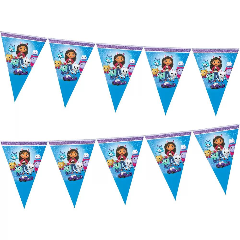 Gabby's Dollhouse Pennant Banner